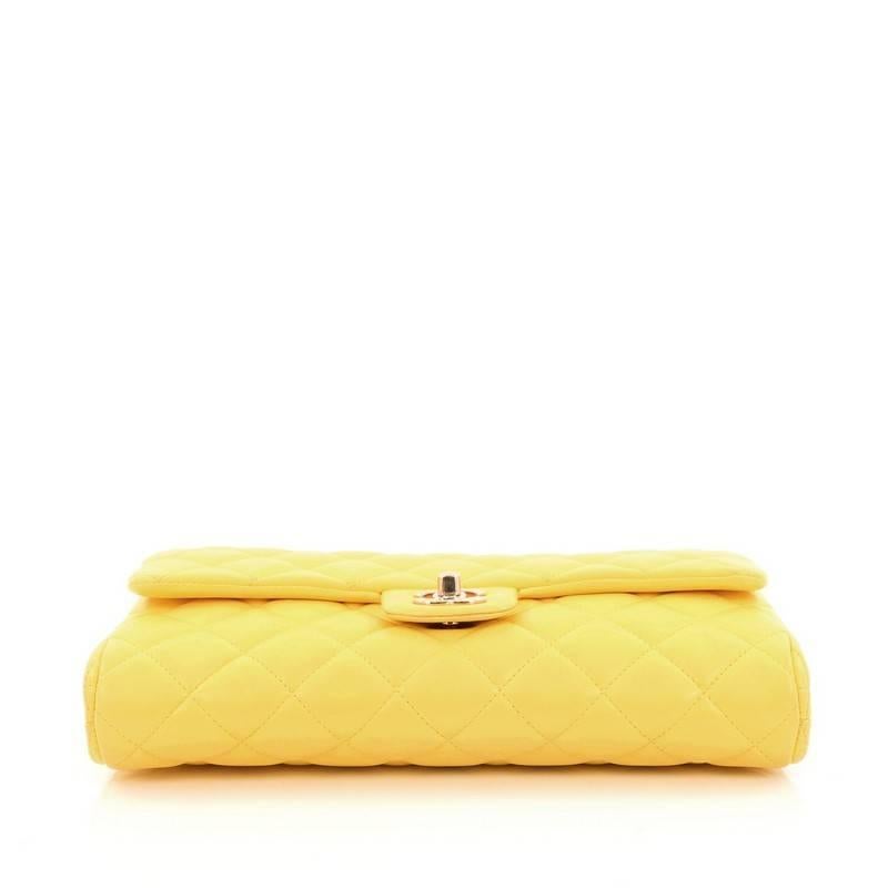 Women's or Men's Chanel Clutch with Chain Quilted Lambskin