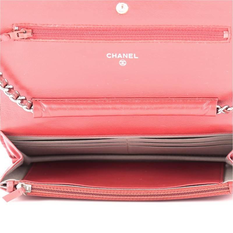 Chanel Timeless Wallet on Chain Caviar 2