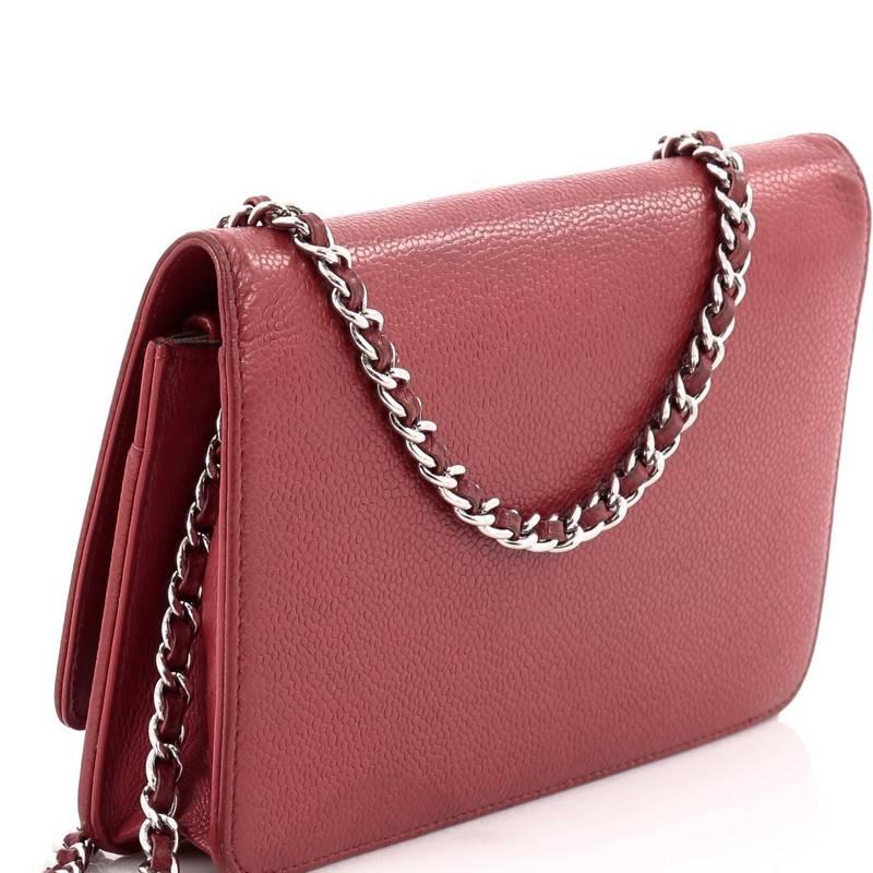 Chanel Timeless Wallet on Chain Caviar 4