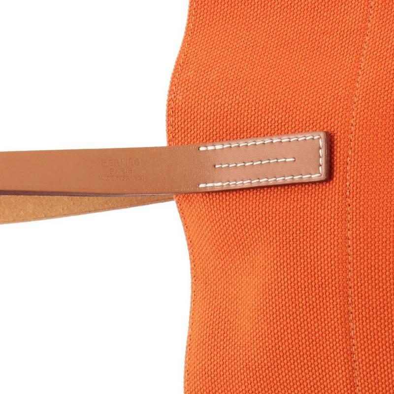 Hermes Etriviere Elan Shopping Tote Toile and Leather 1