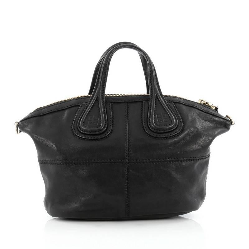 Women's Givenchy Nightingale Crossbody Bag Leather Micro