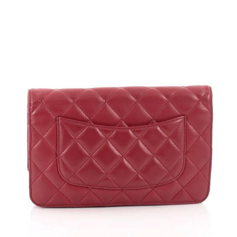 Women's Chanel Wallet on Chain Quilted Lambskin