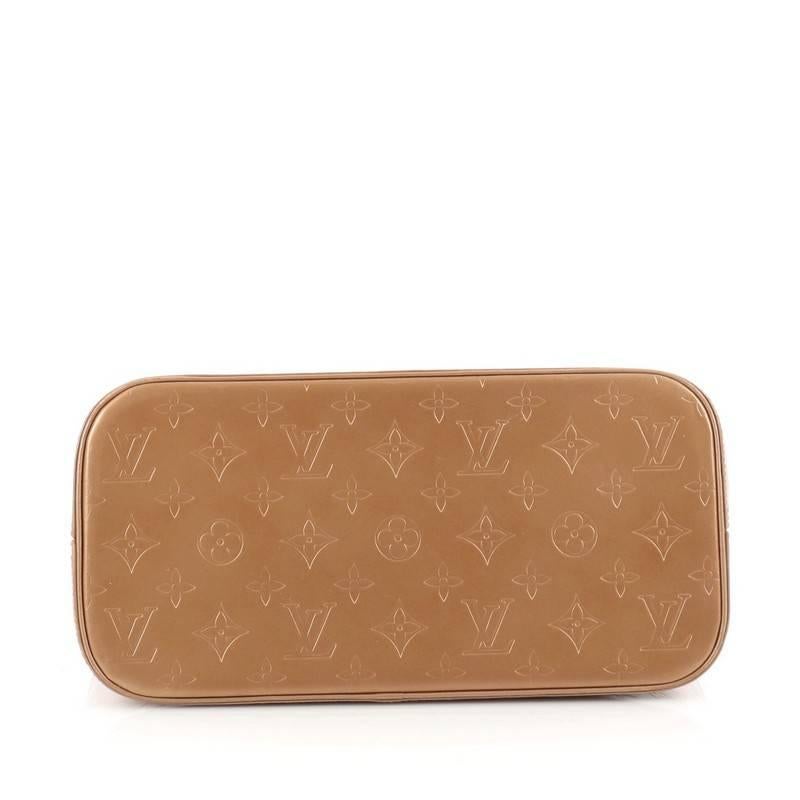 Women's Louis Vuitton Mat Stockton Handbag Monogram Vernis