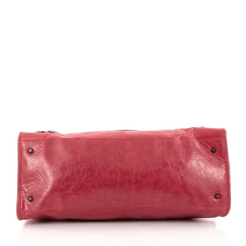 Women's Balenciaga Part Time Classic Studs Handbag Leather