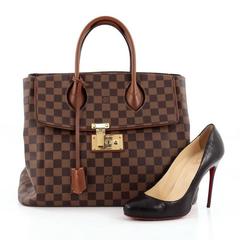 Louis Vuitton Ascot Handbag Damier