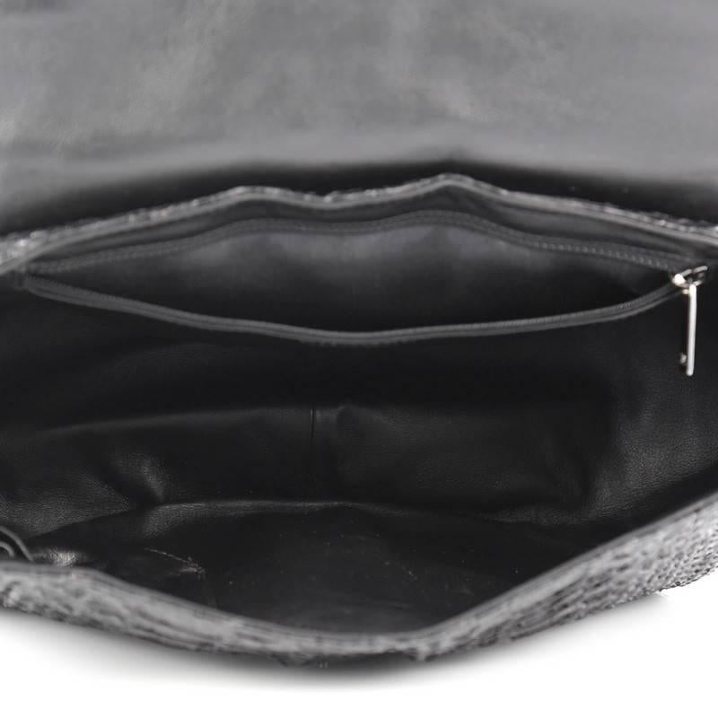 Chanel CC Accordion Flap Bag Python Large 1
