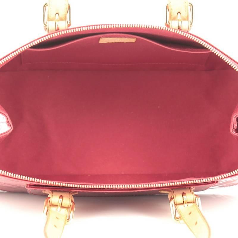 Louis Vuitton Rosewood Avenue Handbag Monogram Vernis 1