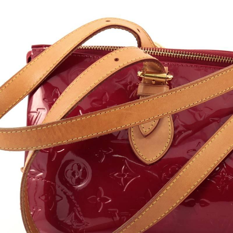 Louis Vuitton Rosewood Avenue Handbag Monogram Vernis 2