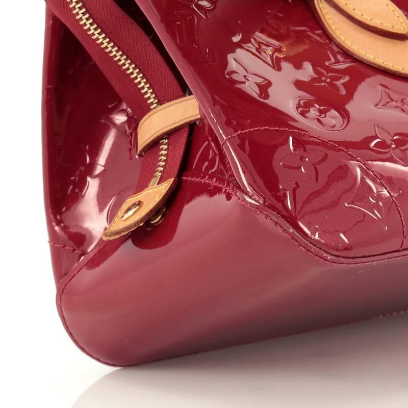 Louis Vuitton Rosewood Avenue Handbag Monogram Vernis 3