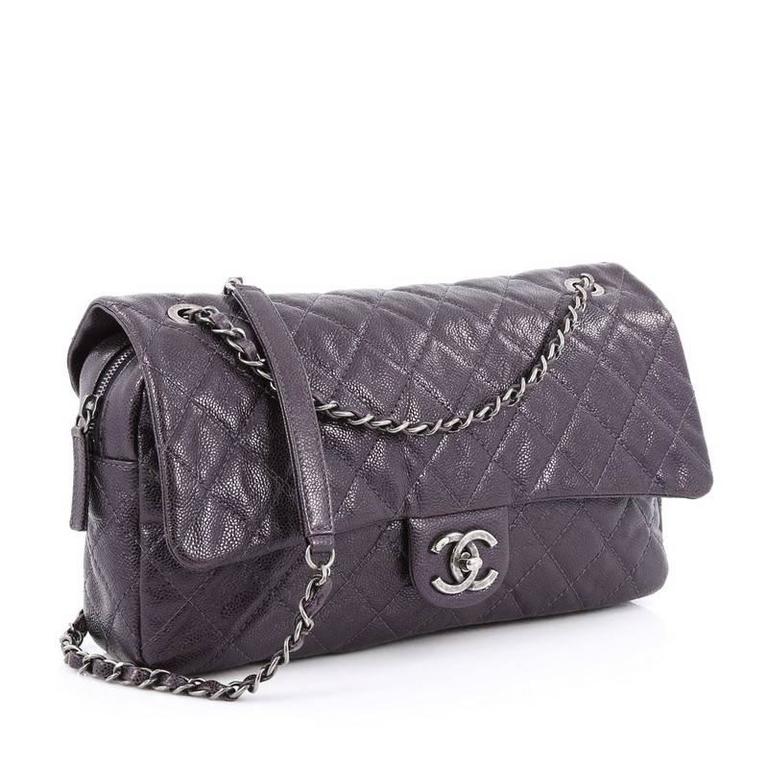 Chanel Easy Flap Bag Quilted Caviar Jumbo at 1stDibs | chanel easy flap ...