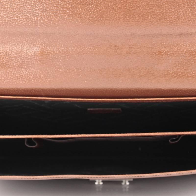Salvatore Ferragamo Revival Combination Lock Briefcase Leather 1