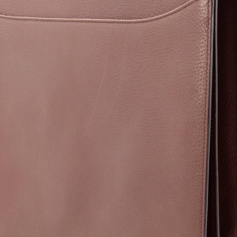 Women's or Men's Salvatore Ferragamo Revival Combination Lock Briefcase Leather