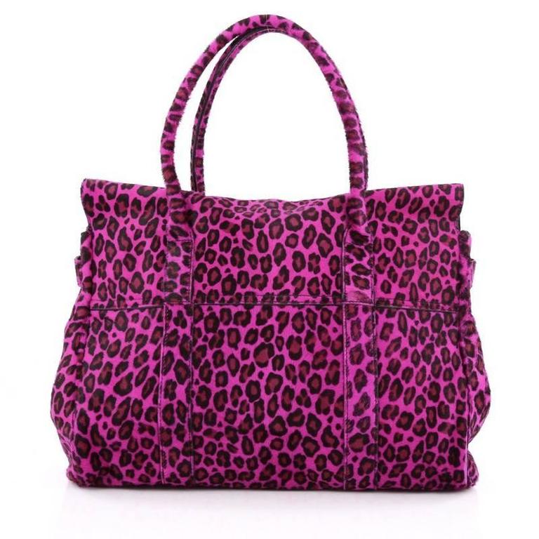 Mulberry Bayswater Satchel Calf Hair Medium at 1stdibs