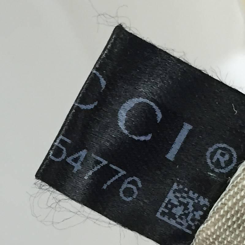 Gucci Bright Convertible Top Handle Bag Diamante Leather Small 3
