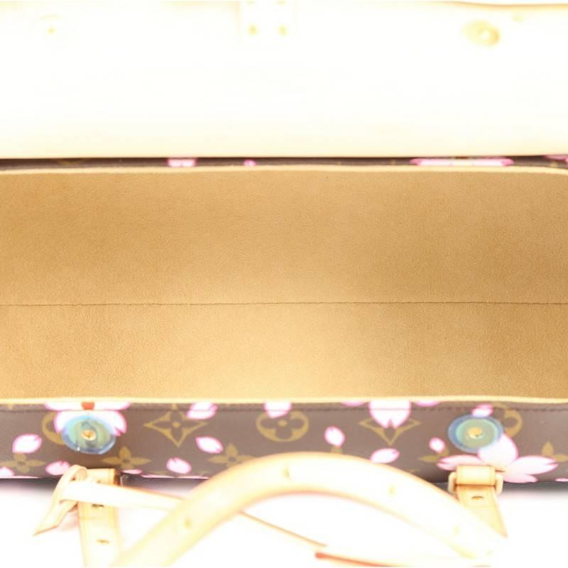 Louis Vuitton Papillon Handbag Limited Edition Cherry Blossom 1