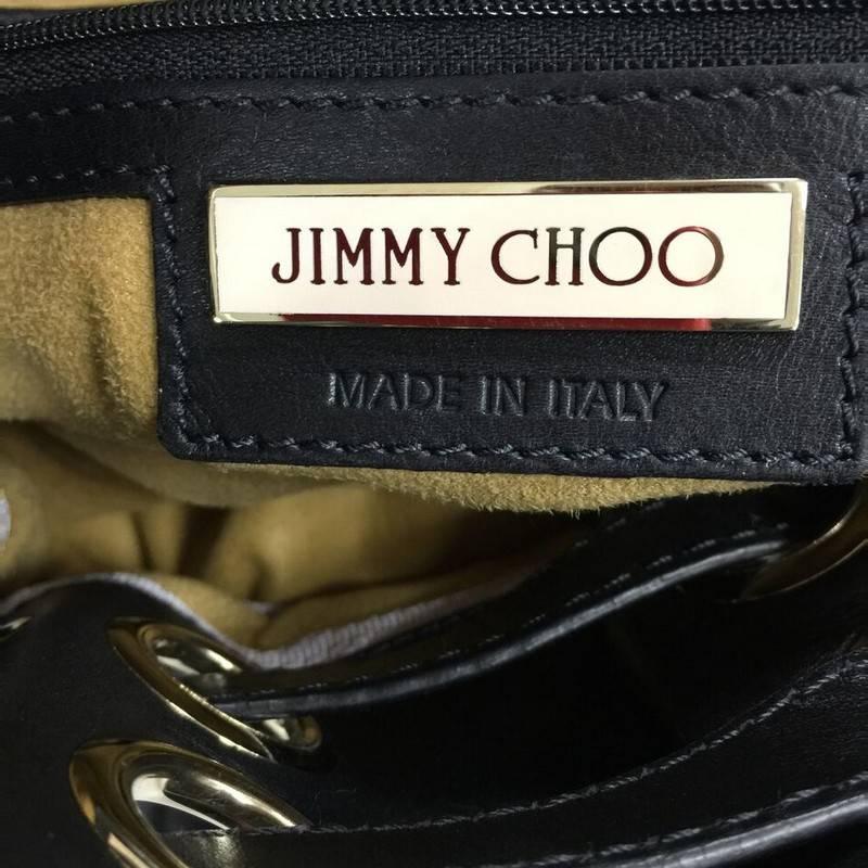 Jimmy Choo Riki Hobo Laser Cut Leather 3