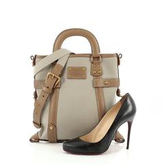 Louis Vuitton Trianon Poids Plume Toile and Leather PM