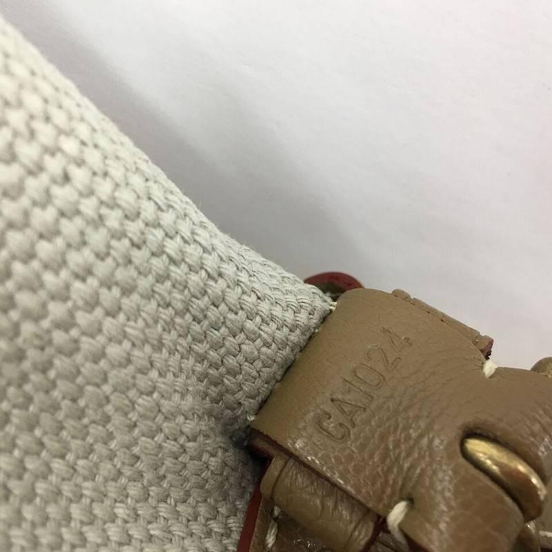 Louis Vuitton Trianon Poids Plume Toile and Leather PM 1