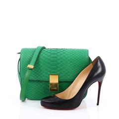 Celine Box Bag Python Medium