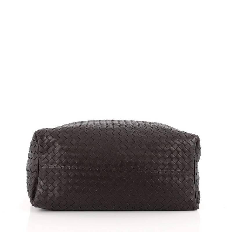 Black Bottega Veneta Sloane Hobo Intrecciato Nappa Medium