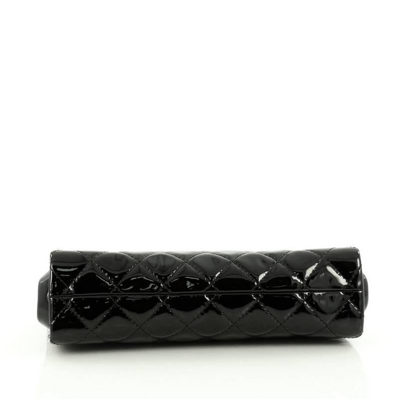 Women's Chanel Timeless CC Clutch Quilted Patent Small