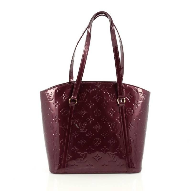 Louis Vuitton Avalon Handbag Monogram Vernis MM In Good Condition In NY, NY