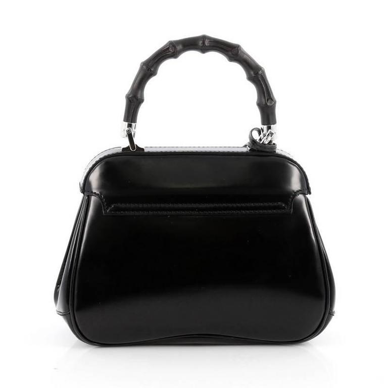 Gucci lady lock bamboo bag clearance