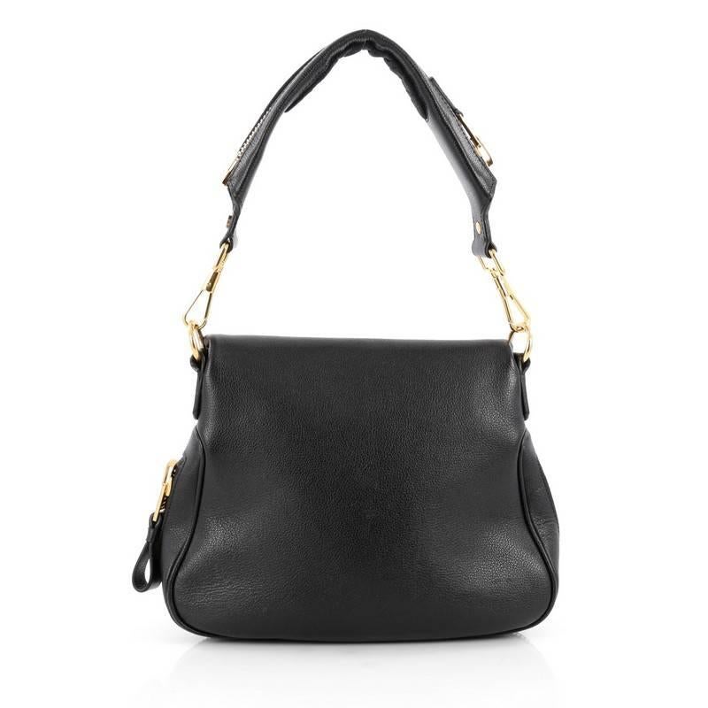 Tom Ford Jennifer Shoulder Bag Leather Medium In Good Condition In NY, NY