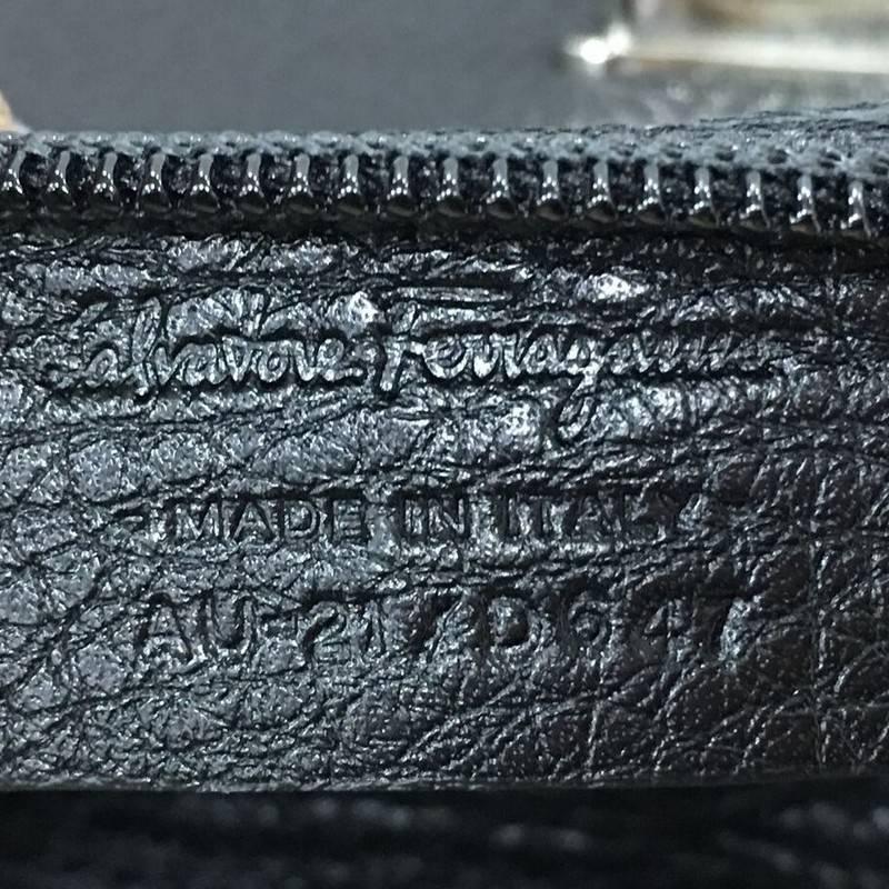 Salvatore Ferragamo Abbey Shoulder Bag Leather 2
