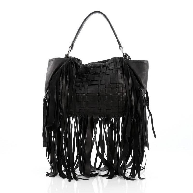 prada fringe bag