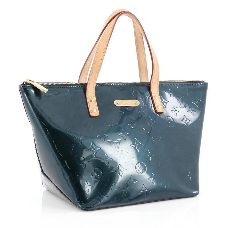 Black Louis Vuitton Bellevue Handbag Monogram Vernis PM