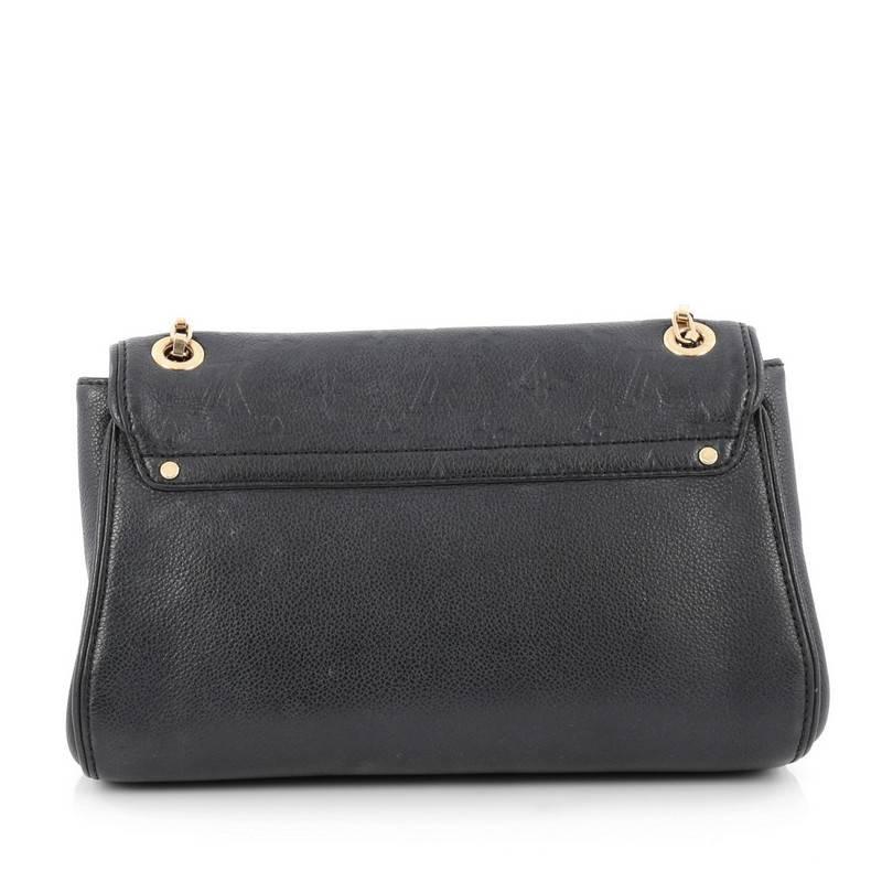 Louis Vuitton Saint Germain Handbag Monogram Empreinte Leather PM In Good Condition In NY, NY