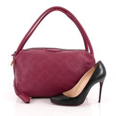Louis Vuitton Galatea Handbag Mahina Leather PM
