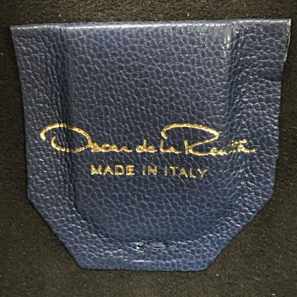 Oscar de la Renta Sloane Bucket Bag Leather with Snakeskin 2