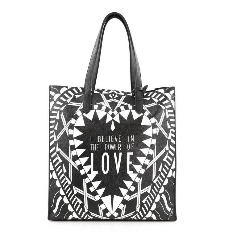 Givenchy Power of Love Tote Printed Leather Large at 1stDibs