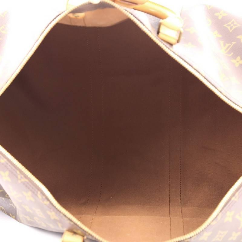 Louis Vuitton Keepall Bandouliere Bag Monogram Canvas 55  1