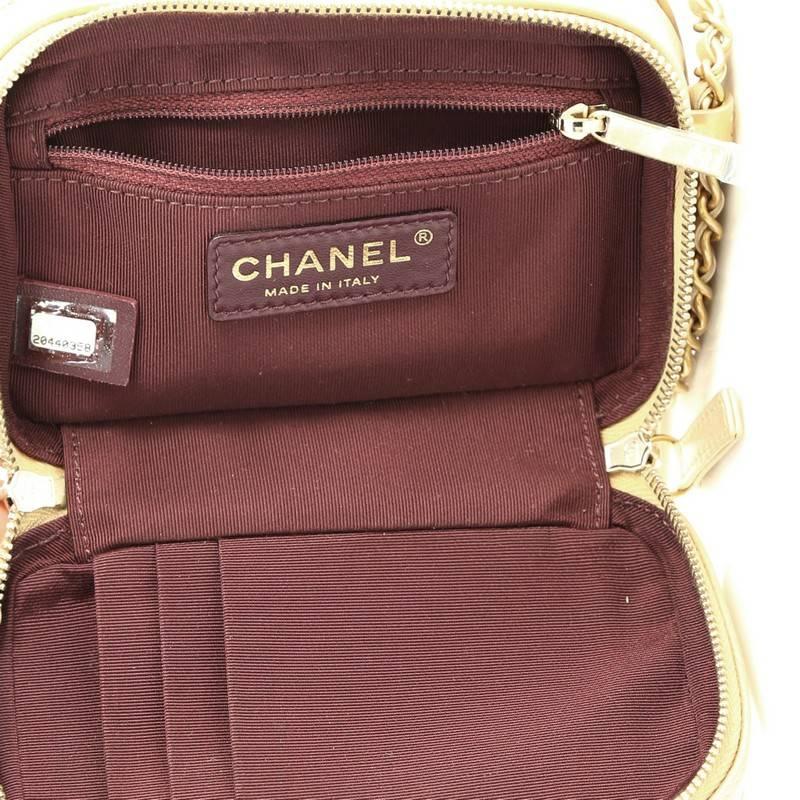 Chanel Coco Boy Camera Bag Quilted Leather Mini 1