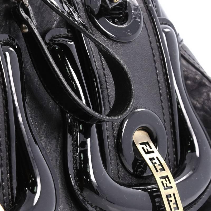 Fendi B. Bag Leather Medium In Good Condition In NY, NY