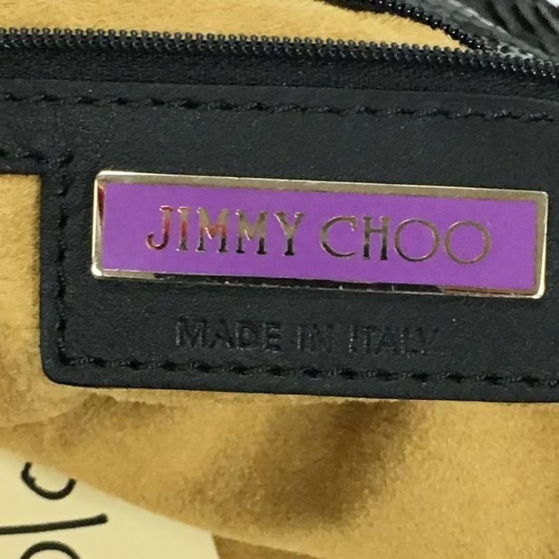 Jimmy Choo Lohla Tote Python Large In Good Condition In NY, NY