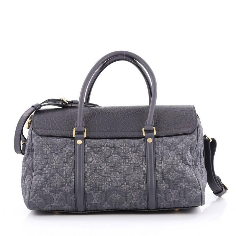 Louis Vuitton Volupte Psyche Handbag Limited Edition Monogram Jacquard In Good Condition In NY, NY