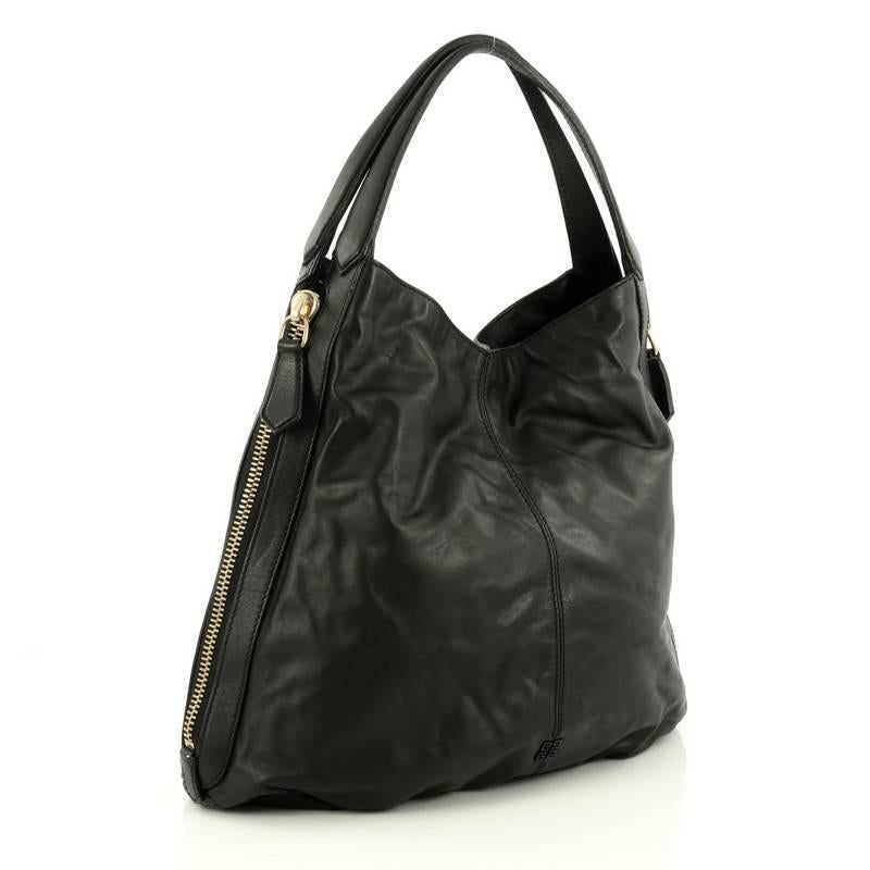 Black Givenchy Tinhan Tote Leather