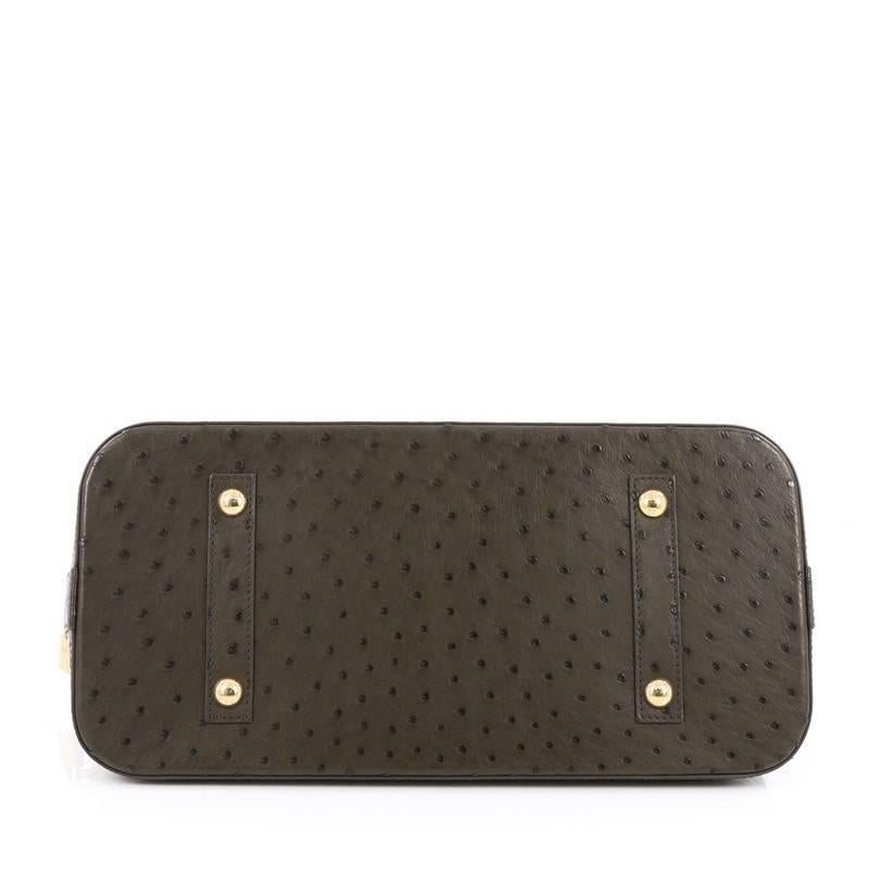 Women's Louis Vuitton Alma Handbag Ostrich GM