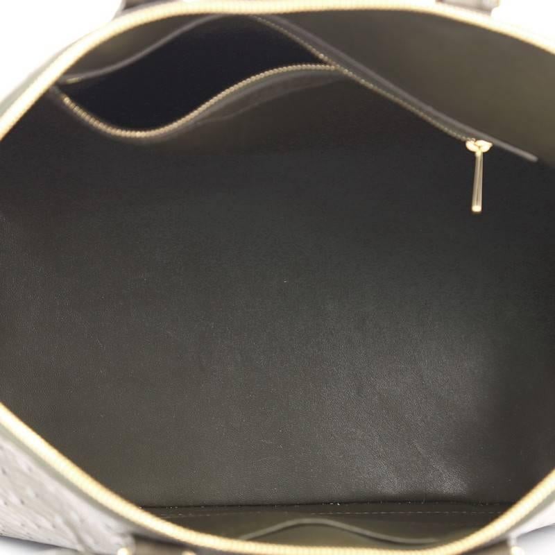 Louis Vuitton Alma Handbag Ostrich GM 1