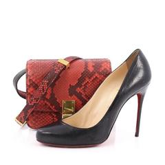 Celine Box Bag Python Small
