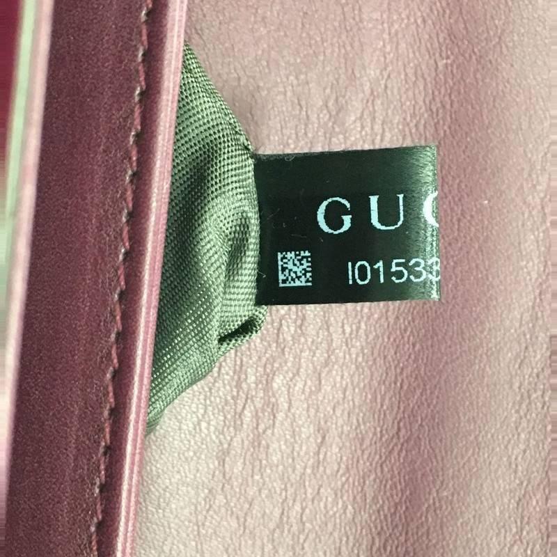 Gucci Lady Lock Briefcase Clutch Leather 2
