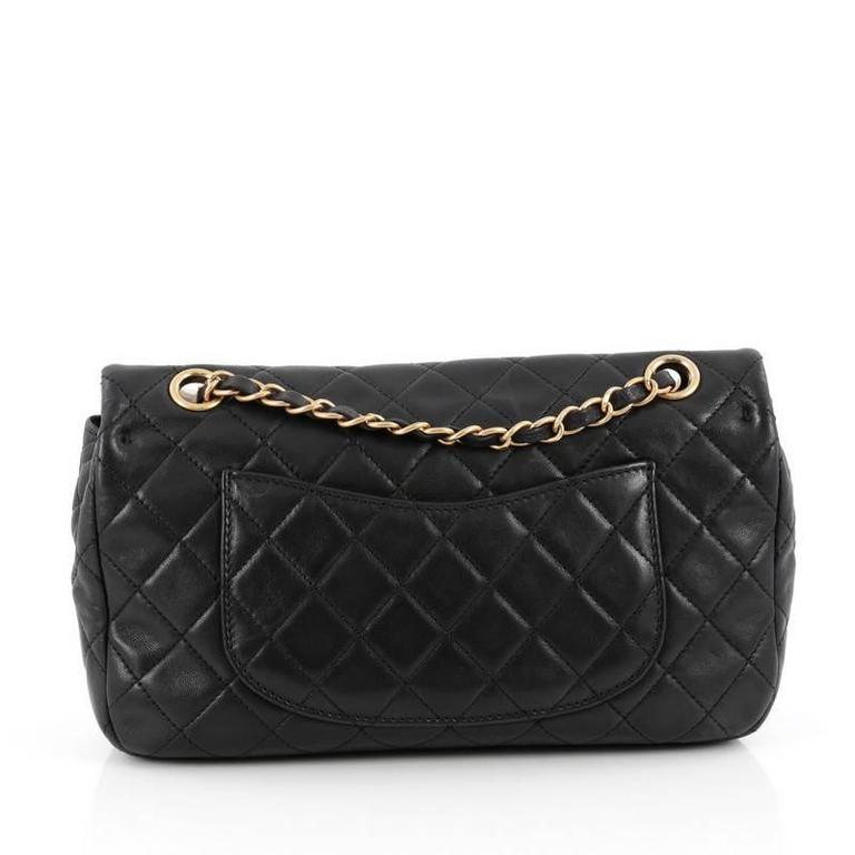 Chanel Cruise Charm Flap Bag Quilted Lambskin Medium at 1stDibs