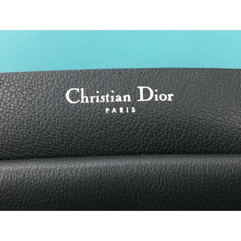 Christian Dior Open Bar Bag Leather Large In Good Condition In NY, NY