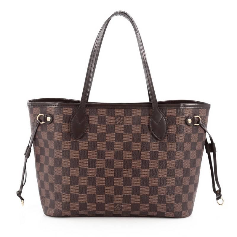 Louis Vuitton Neverfull NM Tote Damier PM In Good Condition In NY, NY