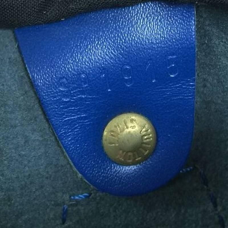Louis Vuitton Speedy Handbag Epi Leather 25 3