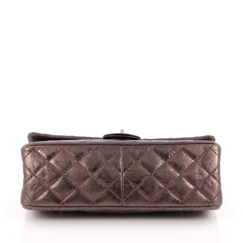 Women's Chanel Reissue 2.55 Handbag Quilted Metallic Calfskin 226